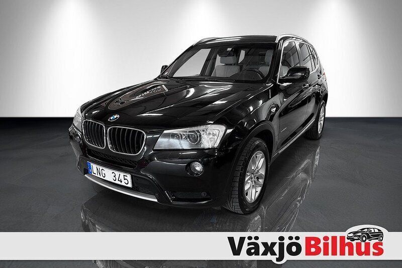 Svart Begagnad 2010 BMW X3 SUV | 149 900 kr (Marknadspris) - Bild 1/4
