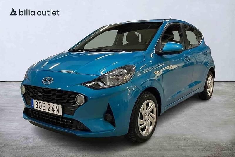 Blå Begagnad 2021 Hyundai i10 Halvkombi | 119 900 kr - Bild 1/1