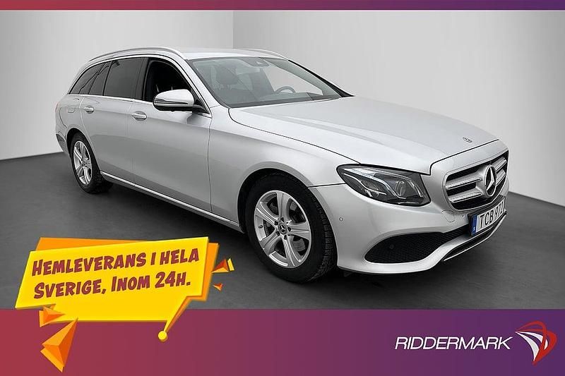 Silver Begagnad 2017 Mercedes E220 Kombi | 244 800 kr (Bra pris) - Bild 1/3