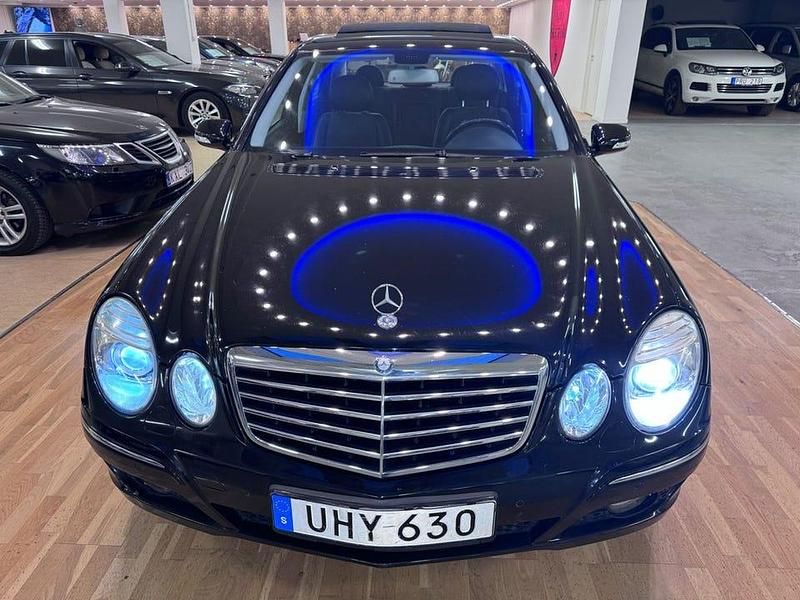 Begagnad Mercedes E200 Avantgarde 184 HK (135 kW) 2008 Svart Sedan