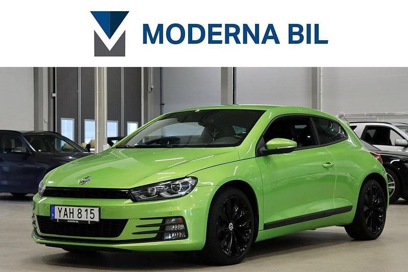 Ljusgrön Begagnad 2015 VW Scirocco Sportkupé | 154 900 kr (Dyr) - Bild 1/4