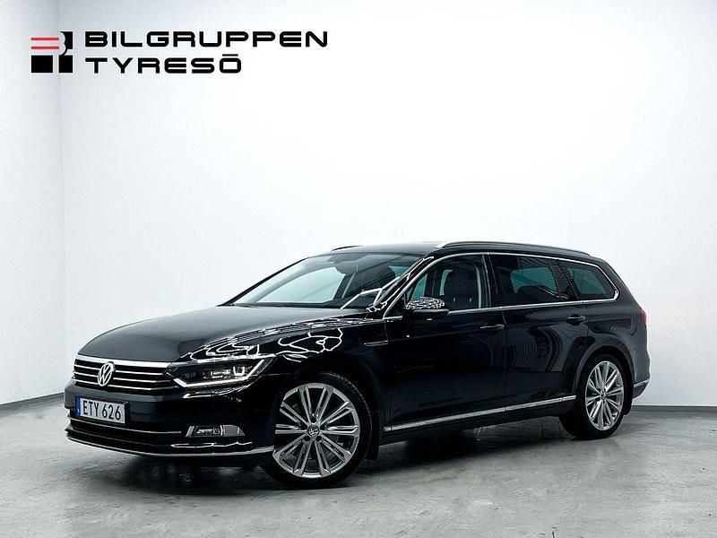 Svart Begagnad 2015 VW Passat GTS Kombi | 199 900 kr (Marknadspris) - Bild 1/4