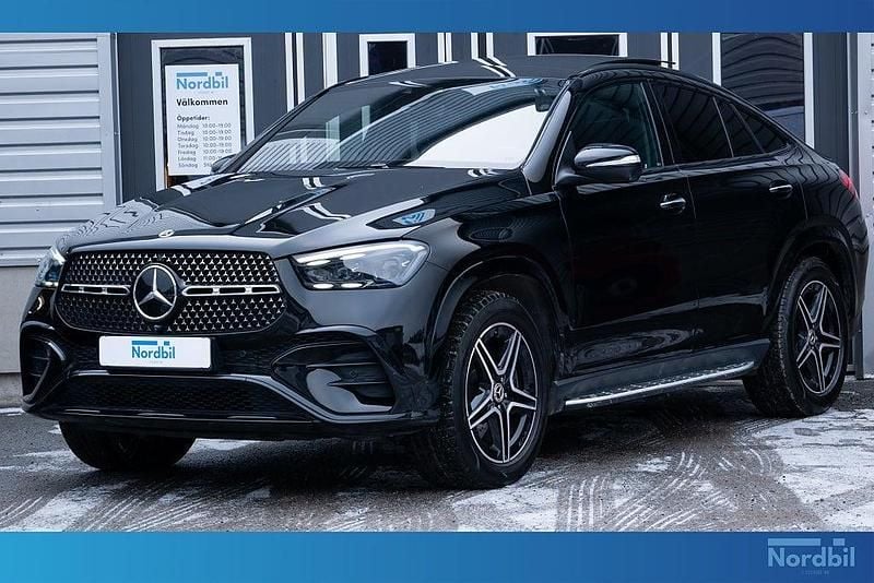 Begagnad Mercedes GLE450 AMG Premium 367 HK (269 kW) 2023 Svart Sportkupé