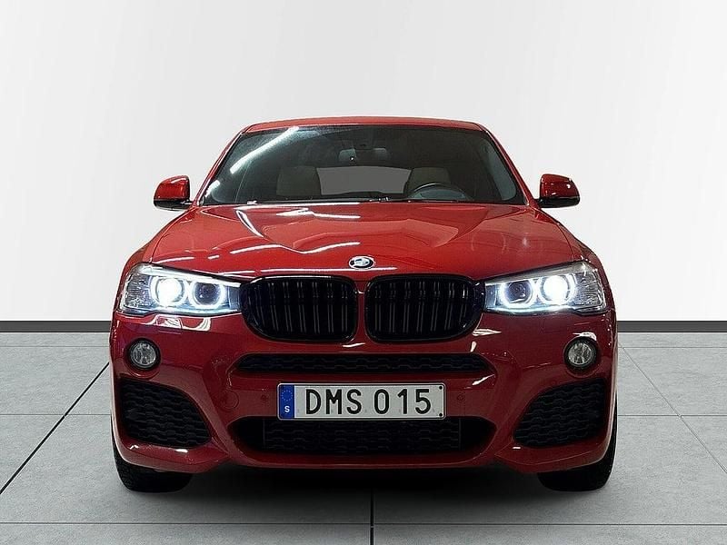 Begagnad BMW X4 M Sport 258 HK (189 kW) 2014 Röd SUV