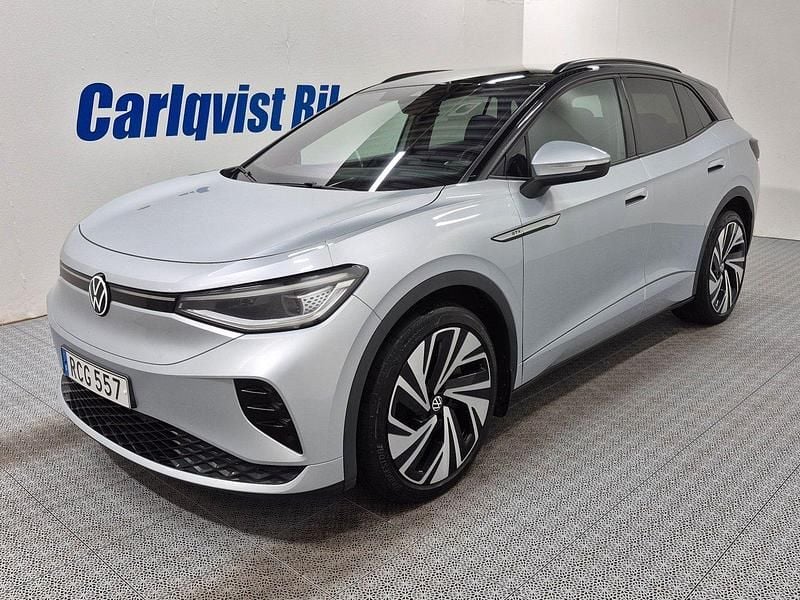 Silver (scale silver metallic) Begagnad 2022 VW ID.4 GTX SUV | 349 000 kr (Superpris) - Bild 1/4