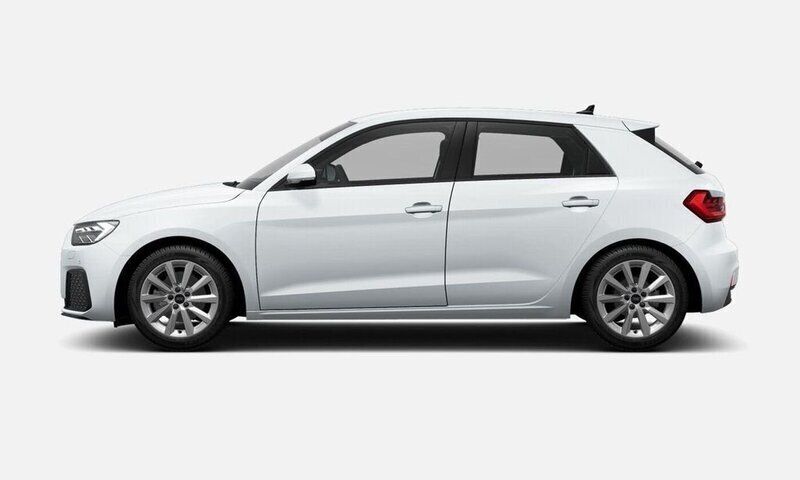 Vit (gletscherweiß metallic) Ny 2025 Audi A1 Sportback Halvkombi | 317 500 kr (Marknadspris) - Bild 1/3