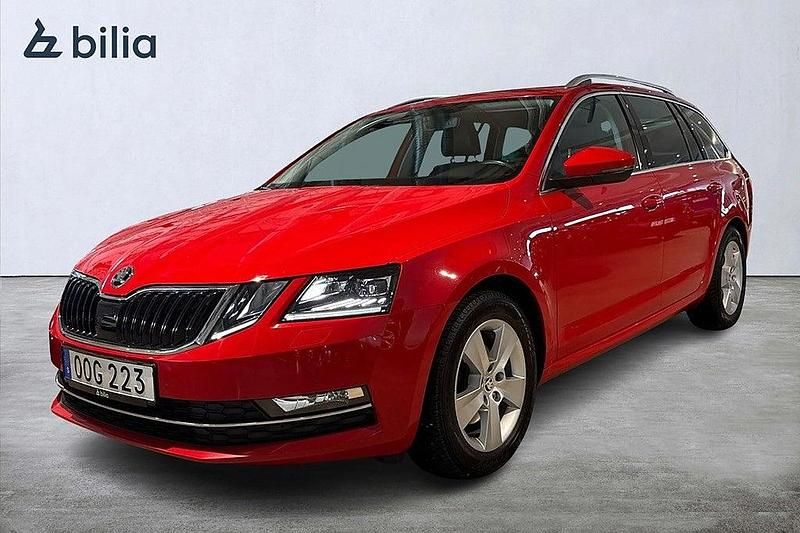 Röd Begagnad 2017 Skoda Octavia Kombi | 199 000 kr (Dyr) - Bild 1/4