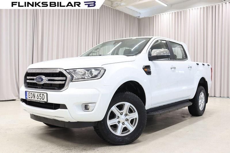 Vit Begagnad 2020 Ford Ranger Pickup | 399 900 kr (Marknadspris) - Bild 1/4