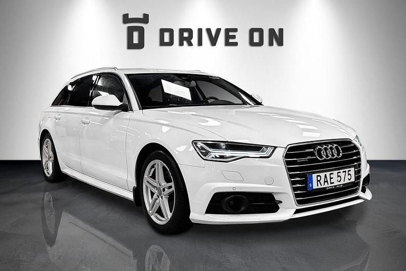 Vit Begagnad 2018 Audi A6 Kombi | 204 900 kr (Bra pris) - Bild 1/4