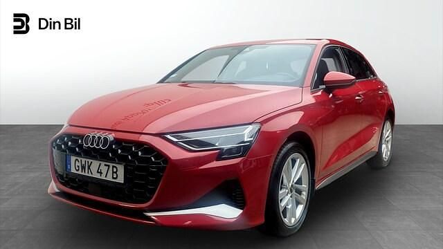 Progressivröd metallic Begagnad 2024 Audi A3 Advanced Plus | 309 000 kr (Lite dyr) - Bild 1/4