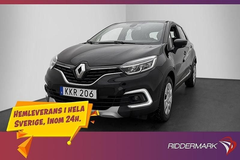 Svart Begagnad 2019 Renault Captur SUV | 118 900 kr (Marknadspris) - Bild 1/3