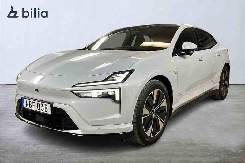 Ny Polestar 4 Long Range Single Motor 200 kW (272 HK) 2025 Silver SUV