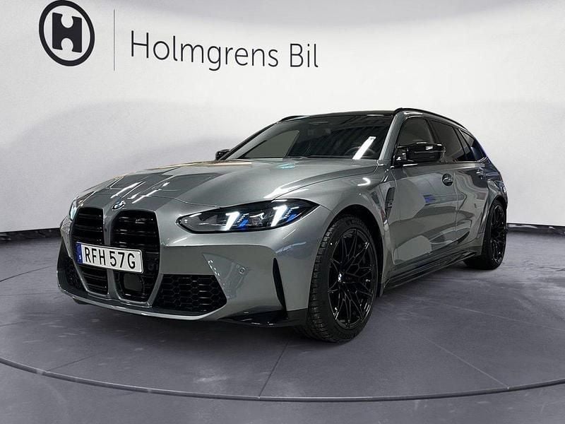 Grå/silver Ny 2024 BMW M3 Competition Edition Kombi | 1 189 000 kr (Marknadspris) - Bild 1/4
