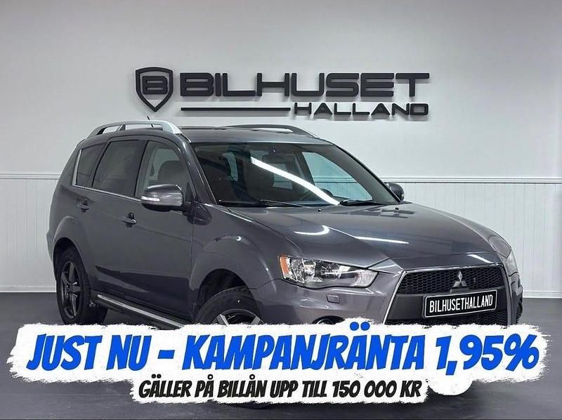 Begagnad Mitsubishi Outlander Comfort Edition 170 HK (125 kW) 2010 Grå SUV