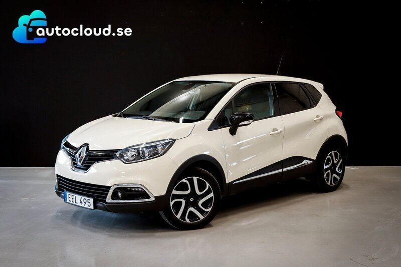 Vit Begagnad 2016 Renault Captur SUV | 99 800 kr (Marknadspris) - Bild 1/3