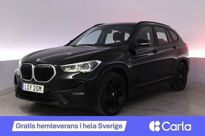 Begagnad BMW X1 Sport Line 220 HK (161 kW) 2022 Svart SUV