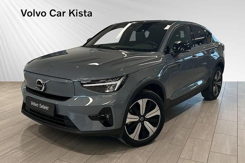Grå Begagnad 2022 Volvo C40 Single Motor SUV | 369 900 kr (Lite dyr) - Bild 1/3