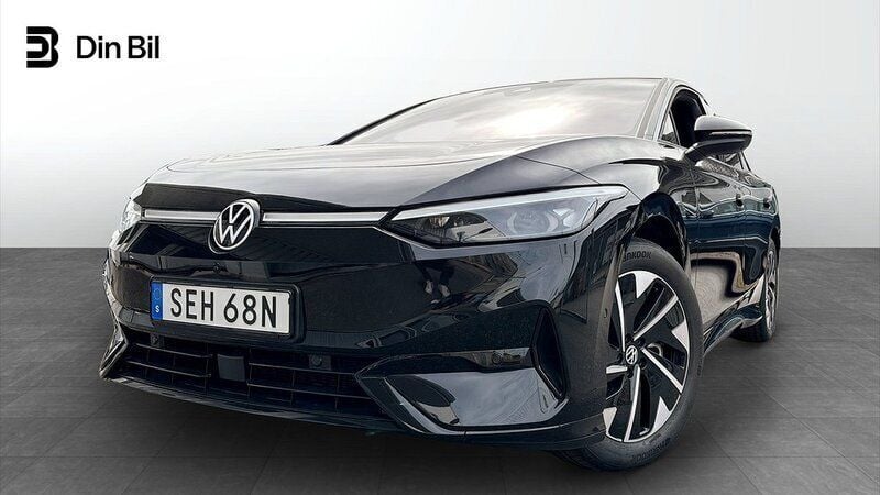 Svart Ny 2024 VW ID.7 Pro Sedan | 549 800 kr (Superpris) - Bild 1/4