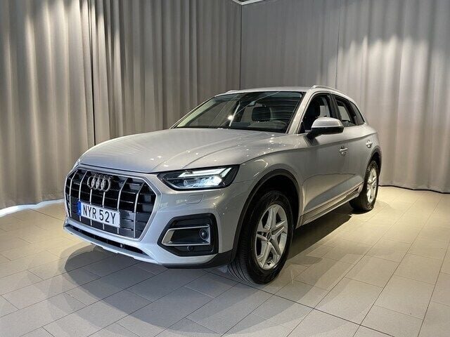 Silver Begagnad 2021 Audi Q5 Advanced Plus SUV | 349 700 kr (Bra pris) - Bild 1/4