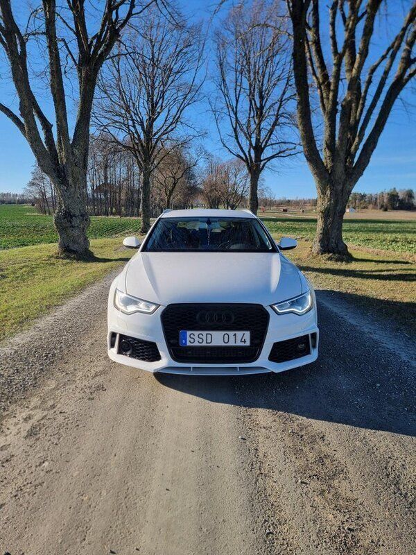 Vit Begagnad 2014 Audi A6 Comfort Kombi | 179 999 kr - Bild 1/4