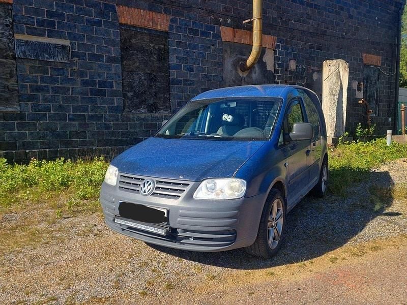 Blå Begagnad 2007 VW Caddy Minibuss | 39 000 kr (Marknadspris) - Bild 1/4