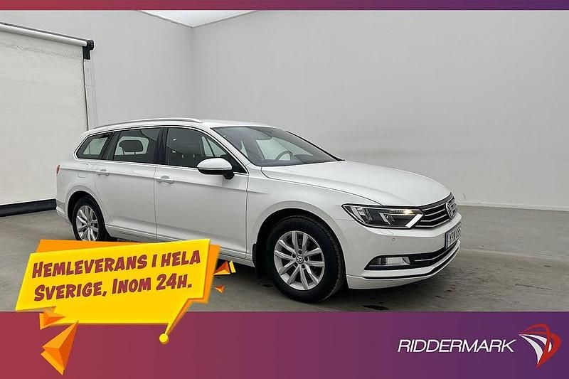 Begagnad VW Passat 150 HK (110 kW) 2018 Vit Kombi