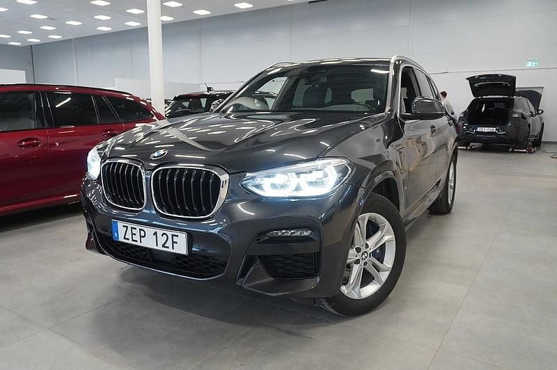 Begagnad BMW X3 M Sport 184 HK (135 kW) 2021 Grå SUV