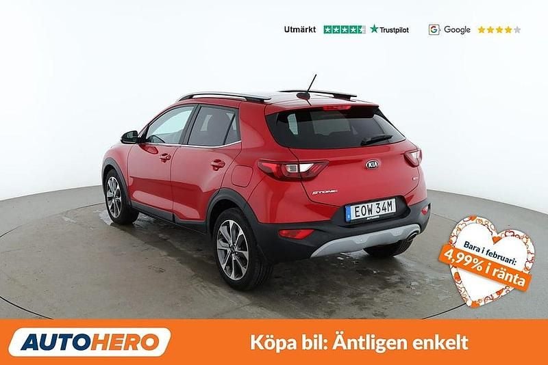 Begagnad Kia Stonic Advance 121 HK (88 kW) 2019 Röd SUV