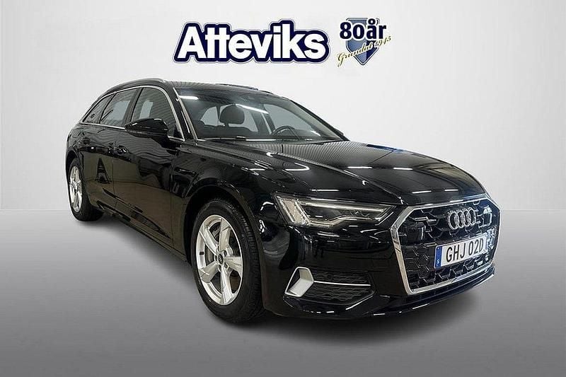 Brilliantsvart Begagnad 2023 Audi A6 Sport Kombi | 488 900 kr (Lite dyr) - Bild 1/4