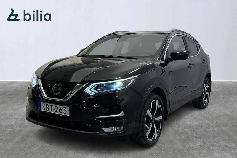 Svart Begagnad 2018 Nissan Qashqai SUV | 179 000 kr (Marknadspris) - Bild 1/4