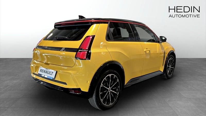 Ny Renault R5 Iconic 110 kW (150 HK) 2025 Vit Halvkombi