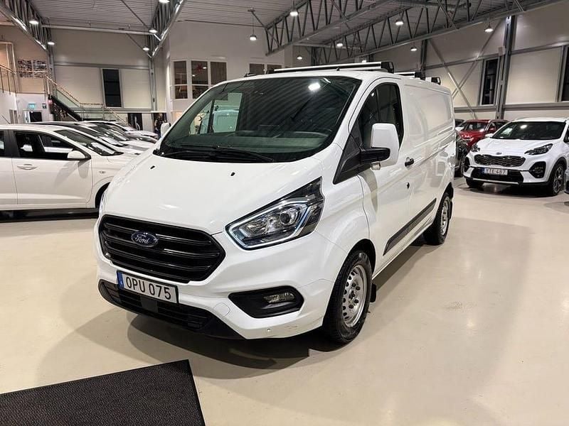 Vit Begagnad 2023 Ford Transit Custom Van | 339 900 kr (Marknadspris) - Bild 1/4