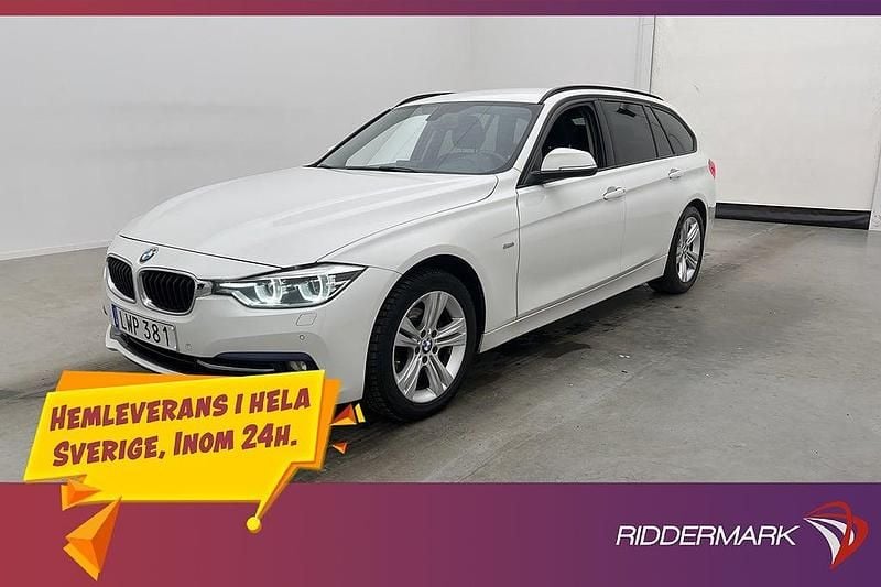 Begagnad BMW 320 Sport Line 190 HK (139 kW) 2015 Vit Kombi