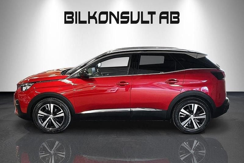 Begagnad Peugeot 3008 Business-Line 181 HK (133 kW) 2019 Röd SUV