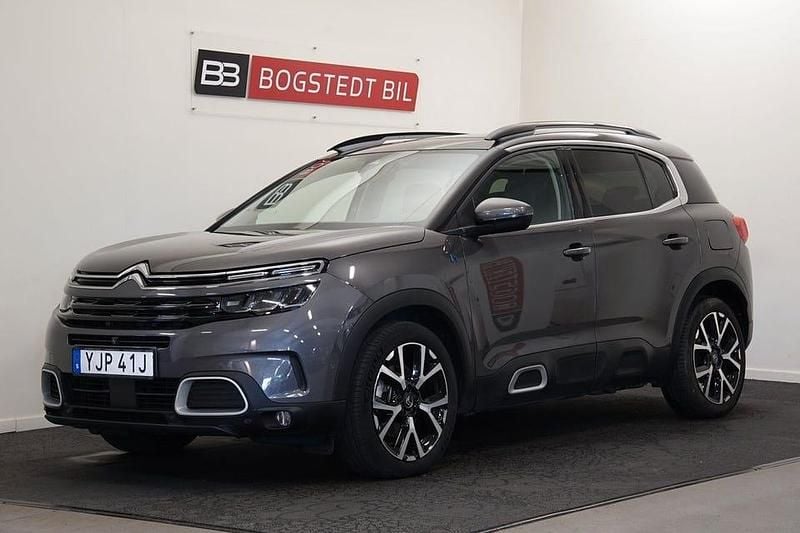 Grå (grå metallic) Begagnad 2022 Citroën C5 Aircross Exclusive SUV | 269 000 kr (Marknadspris) - Bild 1/4