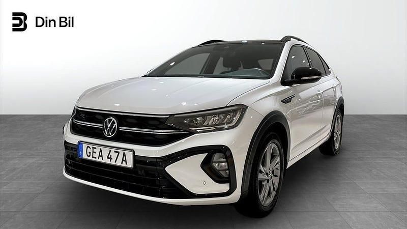 Vit Begagnad 2022 VW Taigo SUV | 234 500 kr (Marknadspris) - Bild 1/4