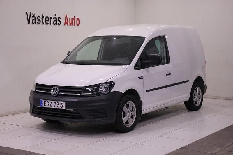 Begagnad VW Caddy 102 HK (75 kW) 2018 Vit Minibuss
