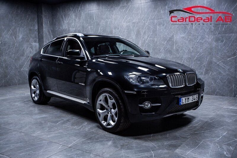 Svart Begagnad 2011 BMW X6 Sport Line SUV | 258 800 kr (Marknadspris) - Bild 1/4
