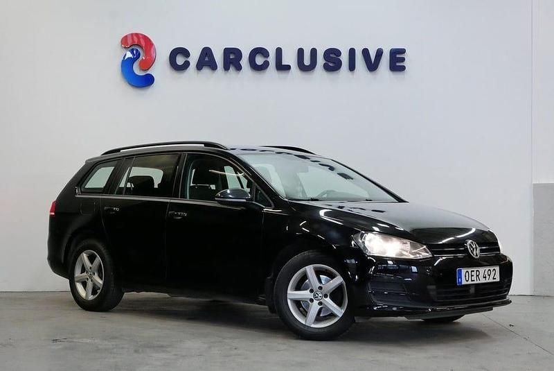 Begagnad VW Golf VII 112 HK (82 kW) 2016 Svart Kombi