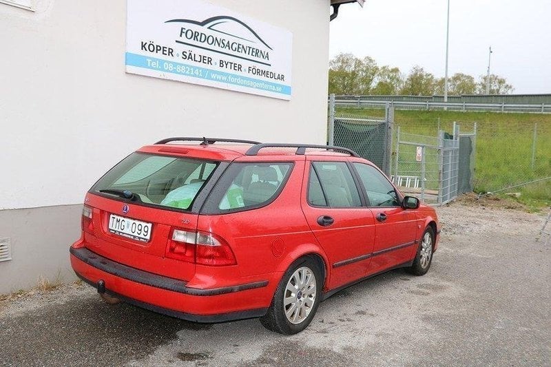 Såld Saab 9-5 SportCombi 2.0 T Lin., Begagnad 2002, 15 500 Mil I Södertälje