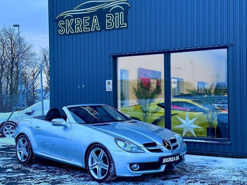 Silver Begagnad 2010 Mercedes SLK200 AMG Cab | 169 900 kr (Marknadspris) - Bild 1/4