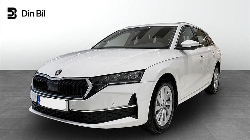 Ny Skoda Octavia 2026 Vit Kombi