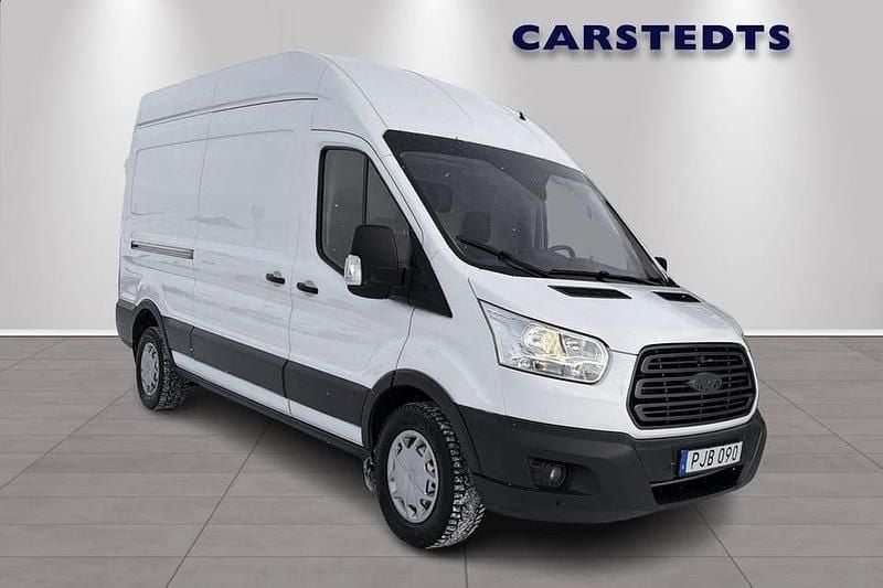 Vit Begagnad 2017 Ford Transit Pickup | 169 600 kr (Marknadspris) - Bild 1/4