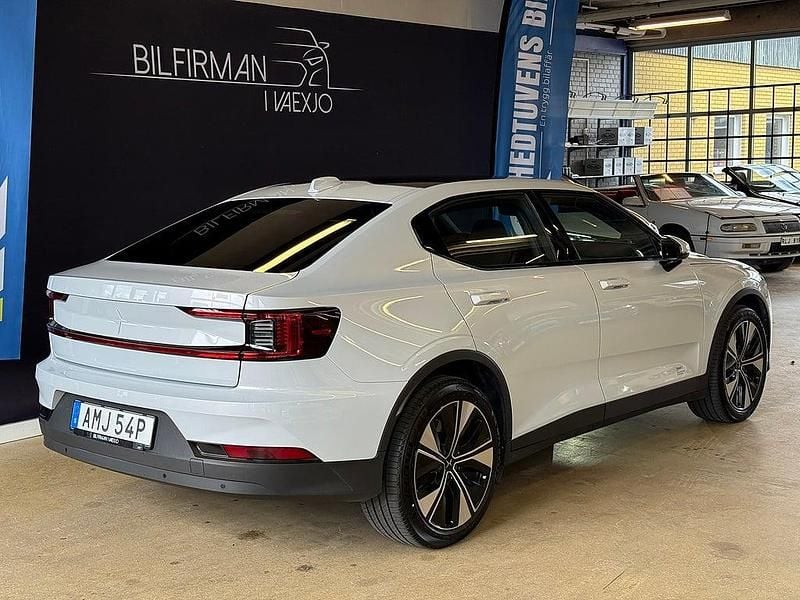 Begagnad Polestar 2 Long Range Dual motor 300 kW (408 HK) 2023 Silver Halvkombi