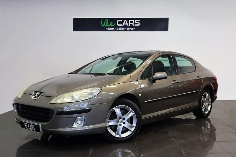 Grå Begagnad 2005 Peugeot 407 Sport Sedan | 29 900 kr (Marknadspris) - Bild 1/4