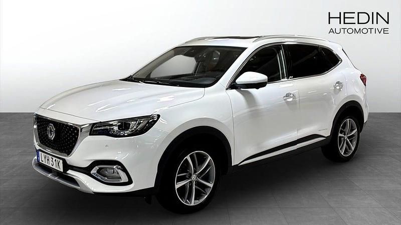 Vit Begagnad 2021 MG EHS Luxury SUV | 199 900 kr (Marknadspris) - Bild 1/4