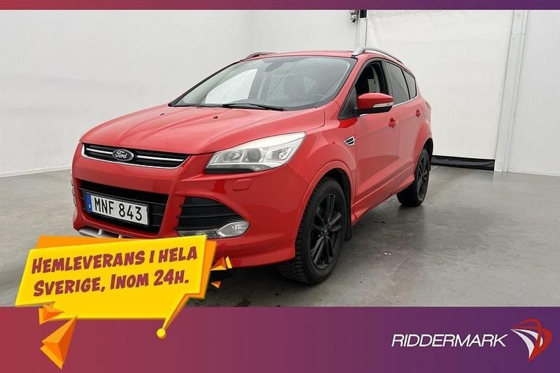 Röd Begagnad 2014 Ford Kuga Titanium X SUV | 124 800 kr (Dyr) - Bild 1/3