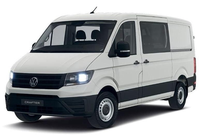 Vit Ny 2025 VW Crafter Van | 596 375 kr (Marknadspris) - Bild 1/4