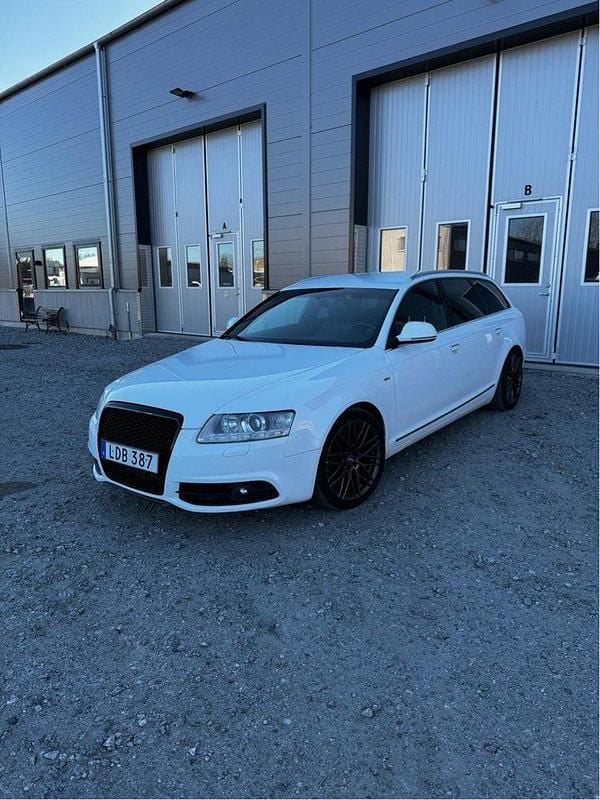 Vit Begagnad 2011 Audi A6 Proline Kombi | 79 900 kr (Marknadspris) - Bild 1/4