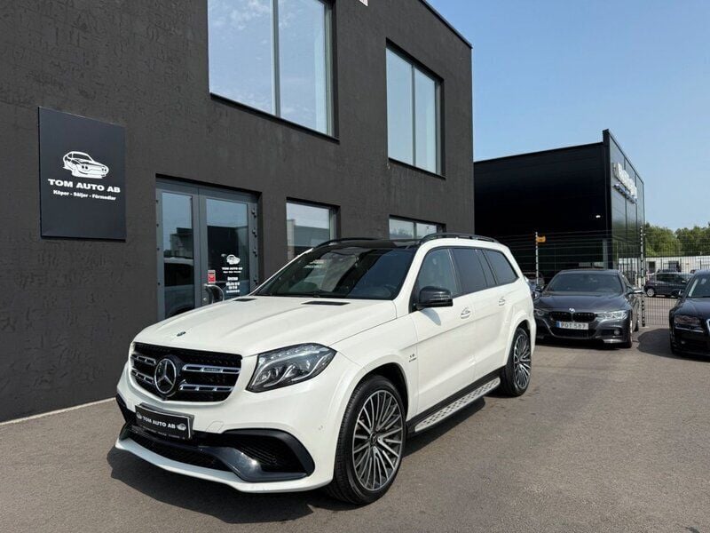 Vit Begagnad 2016 Mercedes GLS63 AMG AMG SUV | 450 000 kr - Bild 1/4